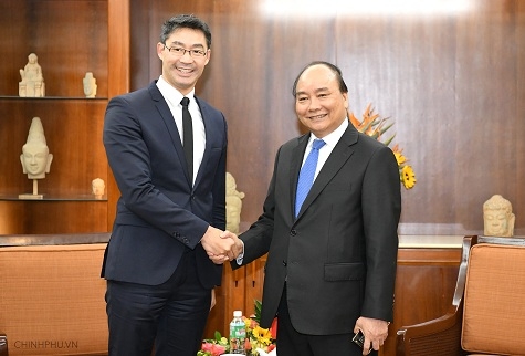Thủ tướng Nguyễn Xuân Phúc tiếp nguyên Phó Thủ tướng CHLB Đức Philipp Rösler 